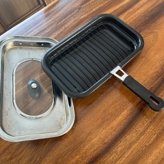 魚🐟　　魚焼きロースター　取っ手折りたたみの画像