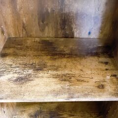 Ｍ648　カラーボックス ビンテージデザイン 2段 木製　の画像