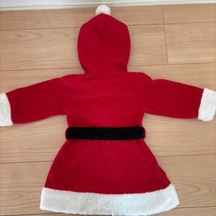 赤いサンタコスチューム 80サイズ　サンタ　女の子の画像