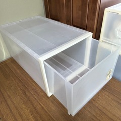 ★淀川区🔥無印良品・収納ケース②、衣装ケースの画像