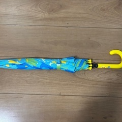 子供用　傘　40cm ブルー恐竜の画像