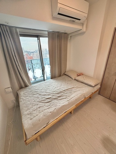 RE:CENO 天然木セミダブルベット