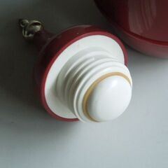 【ご成約済】ワインレッドの保温ポット（1L）の画像