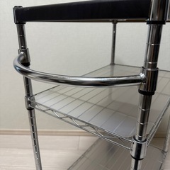 3段スチールワゴン
の画像