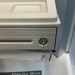 【美品】シャープ　電車レジスタ　ホワイト XE-A147 取り扱い説明書付きの画像