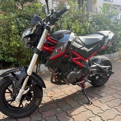【新古車】ベネリ/TNT125/自賠責ほぼ3年/整備済みの画像
