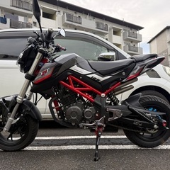 【新古車】ベネリ/TNT125/自賠責ほぼ3年/整備済みの画像