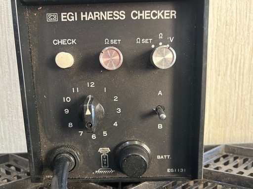 NISSALCO ハーネスチェッカー　EG1131 電気配線　端子　チェック　ハーネス　チェッカー　日産　メンテナンス　取説　保証書付き　宮崎
