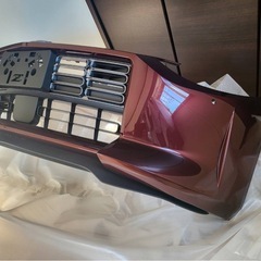 ★☆新車外し★☆ 日産 RZ34 フェアレディZ 純正 フロントバンパー / NBQ バーガンディーの画像