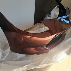 ★☆新車外し★☆ 日産 RZ34 フェアレディZ 純正 フロントバンパー / NBQ バーガンディーの画像