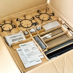 リンナイ「センス」LPガスビルトインコンロ 両面焼きグリル・幅60cmの画像