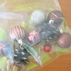 クリスマスツリー オーナメントの画像