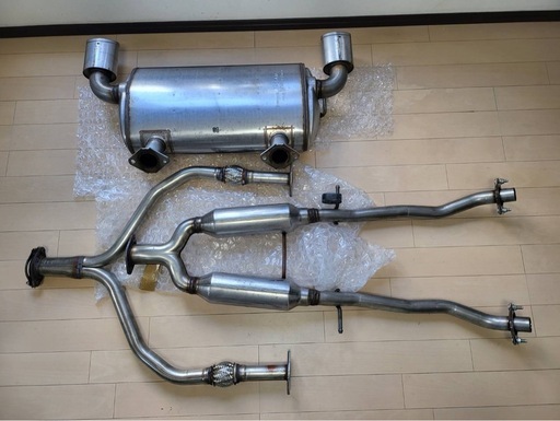 ★☆新車外し★☆日産　RZ34 フェアレディZ 純正マフラーセット　バージョンST