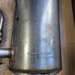 ★☆新車外し★☆日産　RZ34 フェアレディZ 純正マフラーセット　バージョンSTの画像