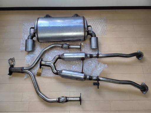 ★☆新車外し★☆日産　RZ34 フェアレディZ 純正マフラーセット　バージョンST