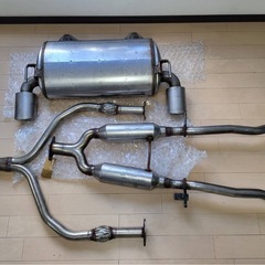 ★☆新車外し★☆日産　RZ34 フェアレディZ 純正マフラーセット　バージョンSTの画像