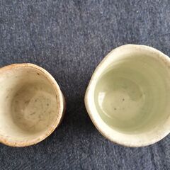 唐津焼　お湯呑各２００円での画像
