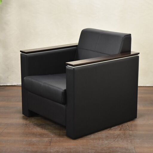 ≪yt1389ジ≫ ITOKI/イトーキ 1人掛け応接ソファ リユースストレージ仙台 60428-13