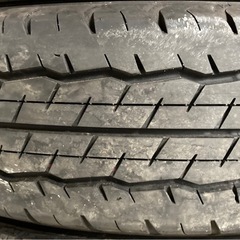 DUNLOP 195/80R15 24年製　夏タイヤ　バリ溝の画像