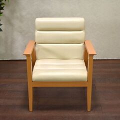 ≪yt1392ジ≫ アウトレット家具 アームチェア リユースストレージ仙台 60415-06の画像