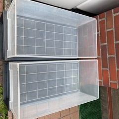   Fits収納ケース2点セット　　天馬フィッツプラケースの画像