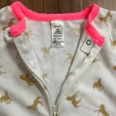 2才頃　あたたかいロンパースの画像