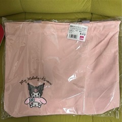 クロミちゃんマチ付きバックの画像