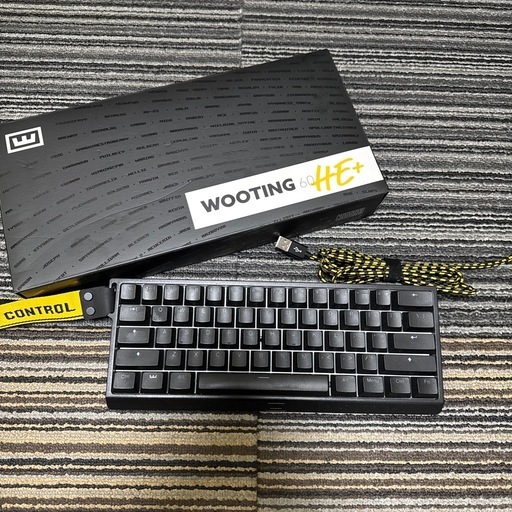 ゲーミングキーボード wooting 60he+