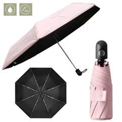 合計26本 まとめ売り 在庫処分 卸 日傘 晴雨兼用 折り畳み傘 5色 雨の日 レイングッズ 晴れの日 UVカット 紫外線防止 UPF50+ ボタン式 ネイビー ピンク カーキ ブラック シルバー 傘 (ピンク)(ネイビー)(ブラック)(カーキ)(シルバー)の画像