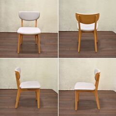 ≪yt1394ジ≫『複数在庫 3脚』アウトレット家具 ダイニングチェア リユースストレージ仙台 60417-04の画像