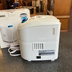 M2511-424 TWINBIRD パーソナル加湿器 SK-4974 ホワイト タンク容量約1.2L アロマトレー付き 通電確認済み キズ汚れ有りの画像