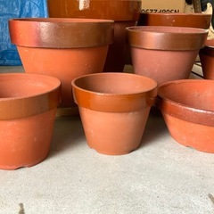 【洗浄済み】 植木鉢 大鉢 13号 11号 たくさんまとめて /鉢植え/植え替え/庭の画像