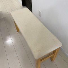 LOWYA 無垢材ダイニングセット 4点セットの画像