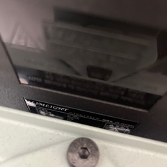 ハイビジョンテレビ＆ブルーグレースタンドの画像