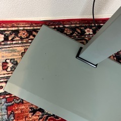 ハイビジョンテレビ＆ブルーグレースタンドの画像