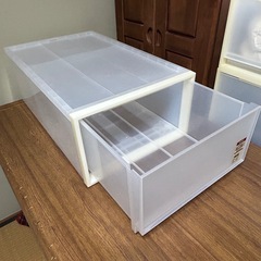 ★淀川区🔥無印良品、衣装ケース③・収納ケースの画像