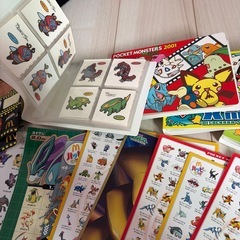 【希少】【レア】【一部新品もあり】ポケモンシールケース　ポスター　シール　の画像
