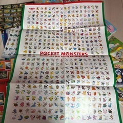 【希少】【レア】【一部新品もあり】ポケモンシールケース　ポスター　シール　の画像