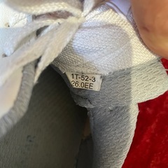 GRM star 体育館シューズ 26cm EE　グリーンライン　美品の画像