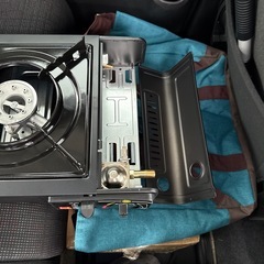 カセットガスコンロ(2口)の画像