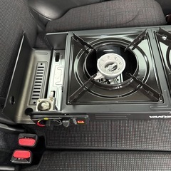 カセットガスコンロ(2口)の画像