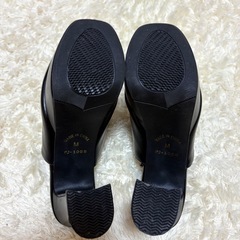 【未使用に近い】　スクエアトゥ太ヒールサンダル　厚底サンダル　ギャル　姉ギャルの画像