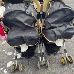 二人乗りベビーカー1の画像