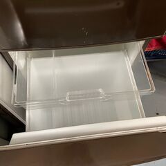 【引取り限定】無料！パナソニック冷蔵冷凍庫 138L ブラウン〈山梨県山中湖〉の画像