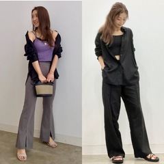 【新品タグ付】　GU　ジーユー　リネンブレンドオーバーサイズシャツ　Sサイズの画像