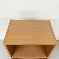 stp-3578　カラーボックス　3段　43×29.5×87cm　木目調　収納ボックス　収納棚　収納家具　小物収納　本棚の画像