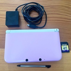3DS LLピンクの画像