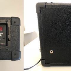 ☆【PLAYTECH ギター アンプ セット】エレキギター 黒 白 ブラック ホワイト ストラトキャスター JAMMER Jr プレイテック ギターアンプ 音出し未確認 現状品  全長98㎝ ケース付き 音楽 楽器 中古品(NF251127)303-587の画像