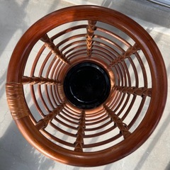 ラタン製　傘立ての画像