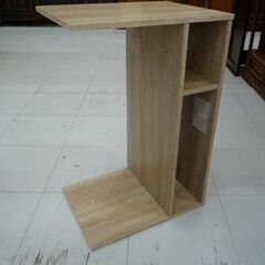 木製 サイドテーブル 幅60cm ナチュラル ベッドサイドテーブル テーブル コーヒーテーブル 苫小牧西店の画像